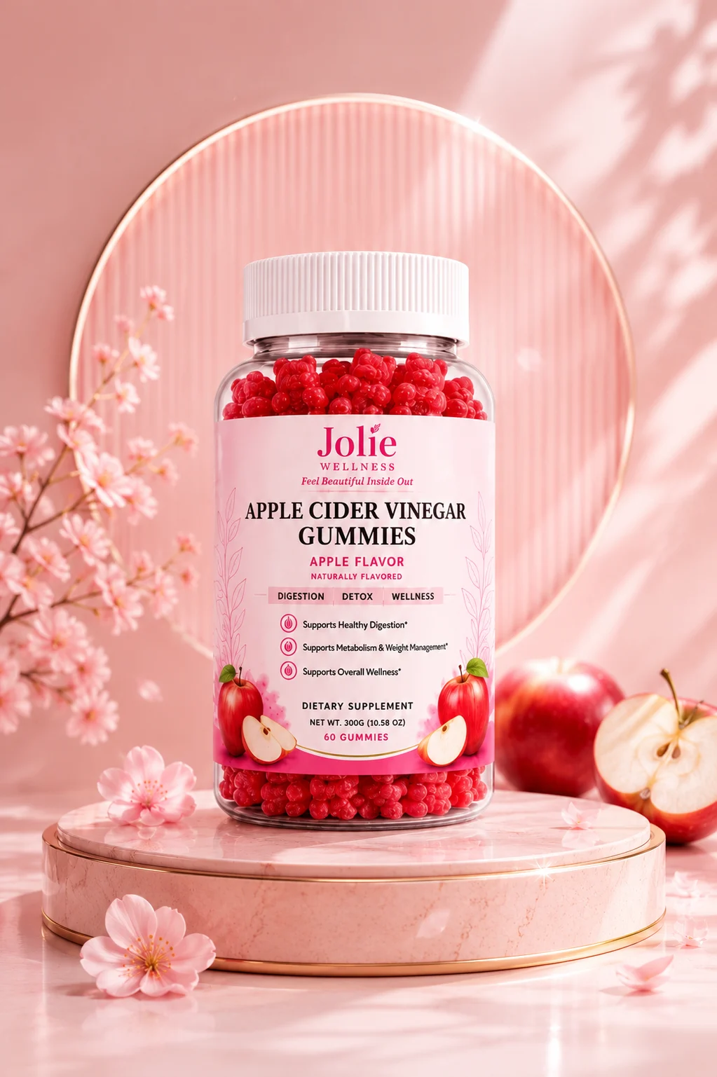 Apple Cider Vinegar Gummies by Jolie Wellness
