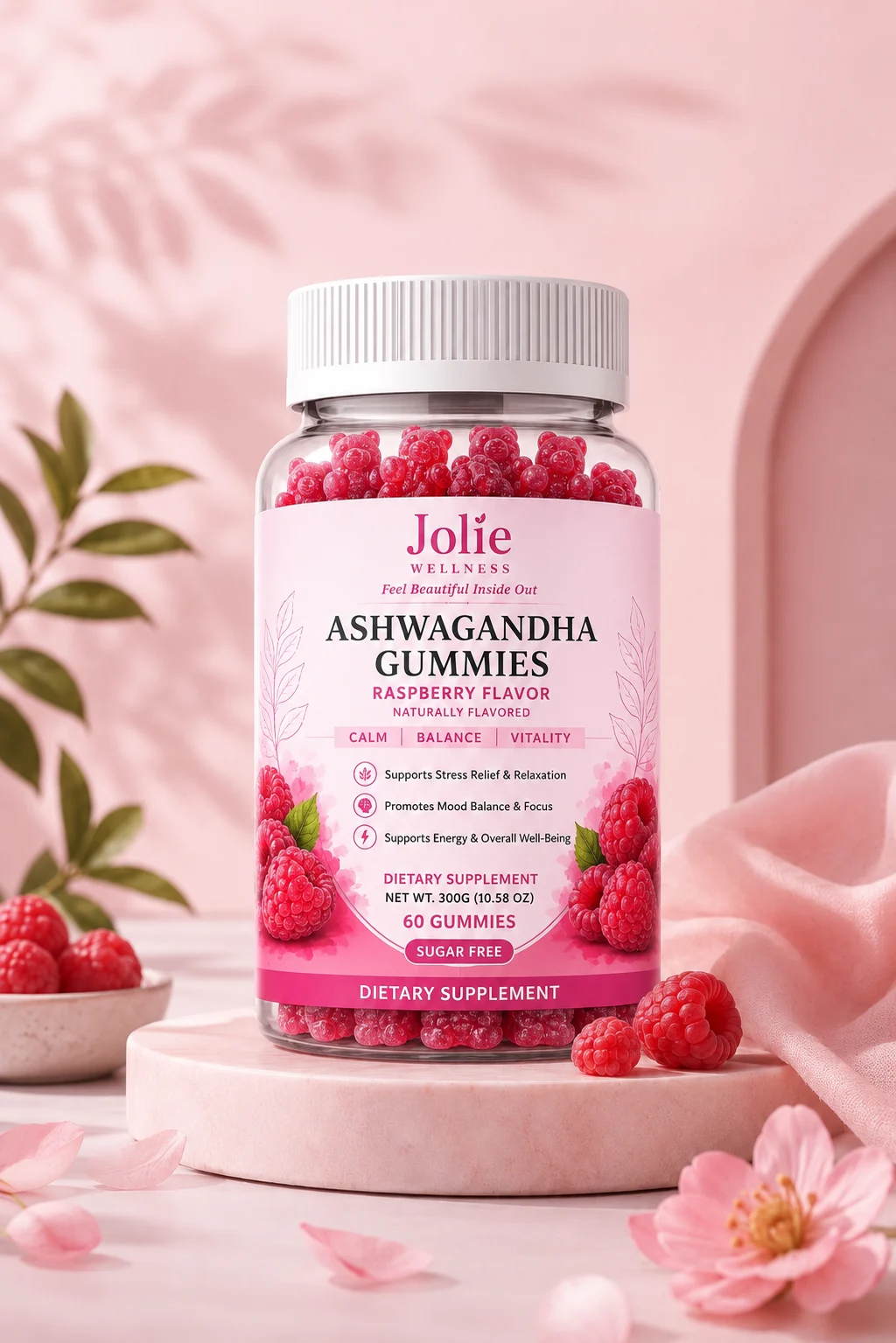 Jolie Wellness Ashwagandha Gummies