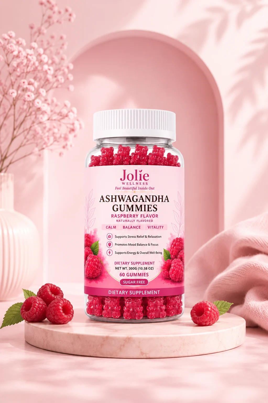 Ashwagandha Gummies by Jolie Wellness